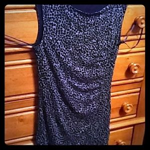 Ann Taylor Loft printed Sleeveless dress